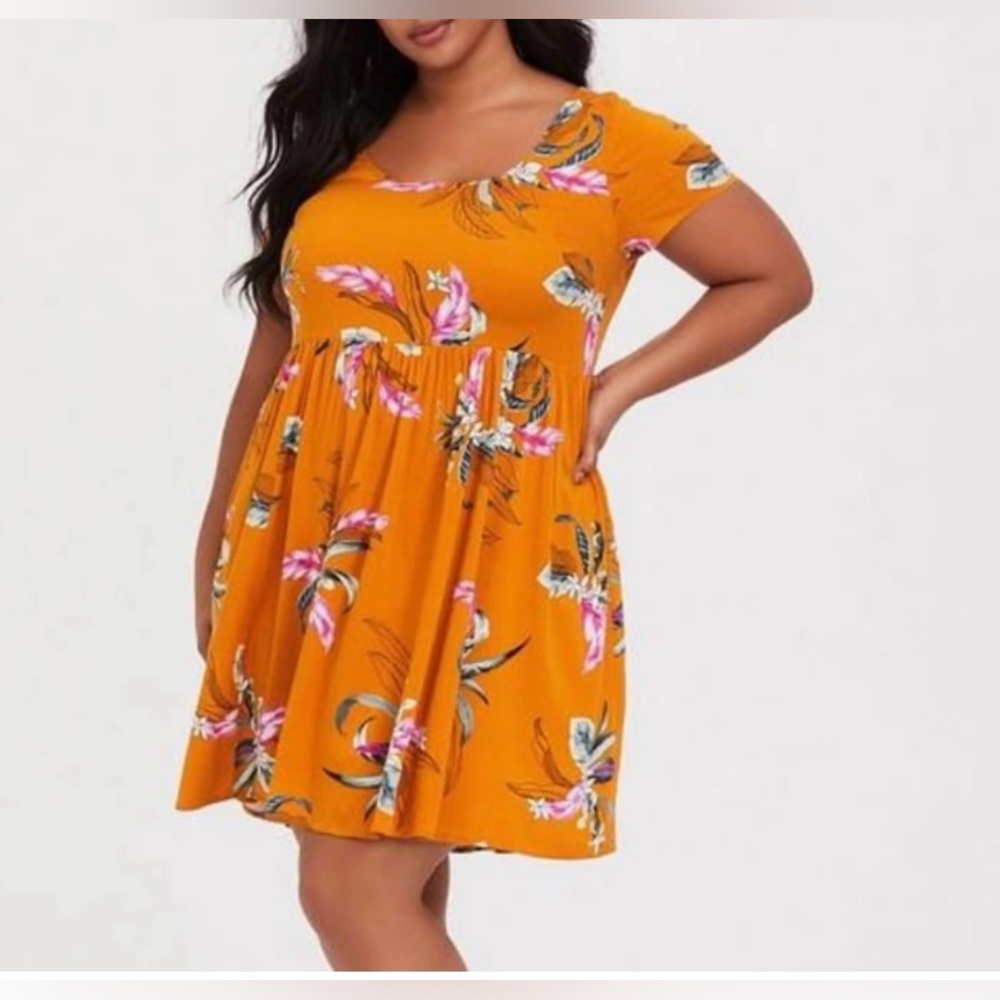 FSL APPAREL .. FLORAL DRESS … 440